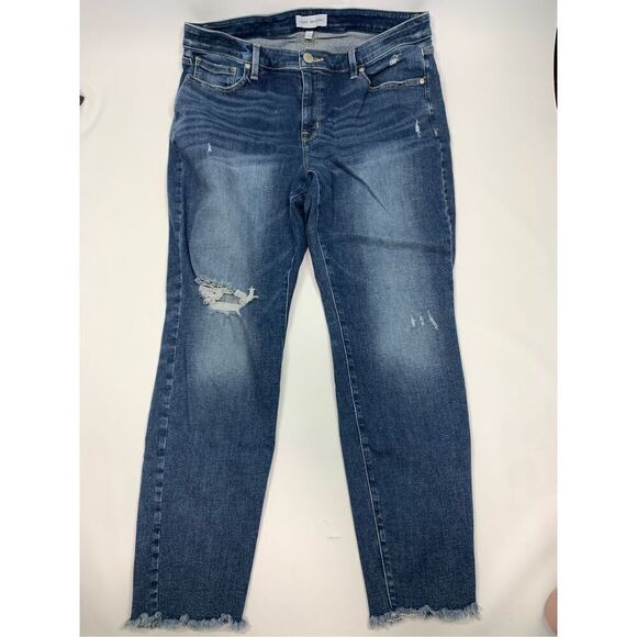 Lane Bryant Women's Flex Magic Waistband High Rise Skinny Jeans Blue Size 18 - Picture 1 of 11